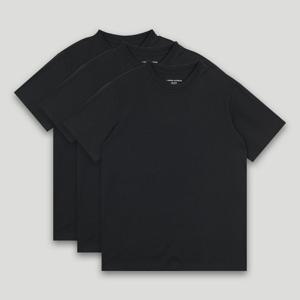 [코데즈컴바인]3 pack 티셔츠 블랙 CKF-TS901W6