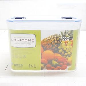 코미코모 밀폐용기 14L 밀폐용기 플라스틱밀폐용기 반찬통 반찬용기 음식보관 반찬보관 식재료보관 김치보
