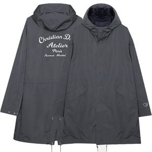 디올 옴므 아틀리에 백 로고 후드 파카 033C313G5457 C888