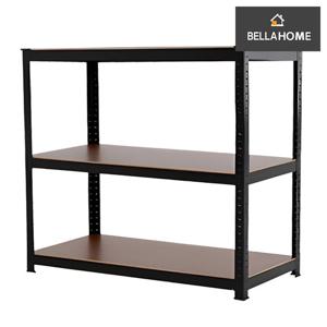 [벨라홈] 이지랙 무볼트앵글 1200 3단 블랙(CN9762)