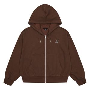 [에꼴리에][가을]더블직 세미크롭 후드 점퍼 25C1751