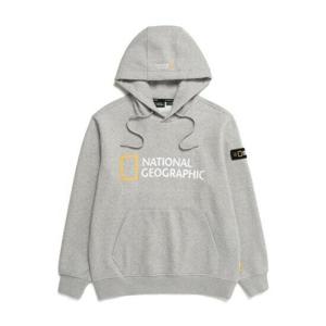 [내셔널지오그래픽] N223UHD010 루코스 빅 로고 약기모 후디 N223UHD015