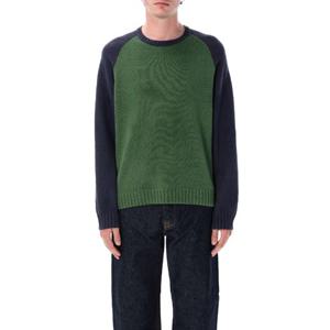 STUSSY stussy colorblocked raglan 스웨터 1172640401 TP565392497