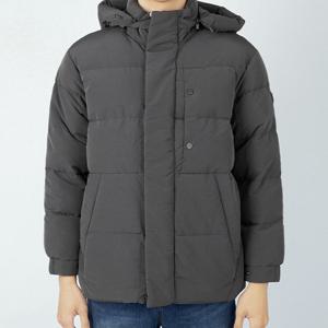[게스]게스 남성 후드탈착 중힙다운 패딩 다크그레이 MO4W5877 D