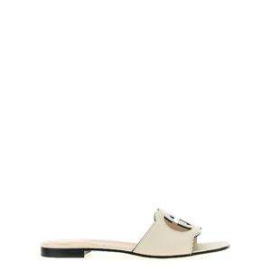 26SS 구찌 구찌 레더 Flat 샌들 694451US0009022 TP567690180