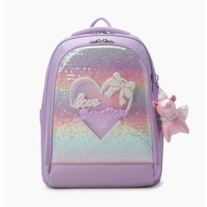 [베네통키즈]26SS-리본 하트 몰드 책가방/QCBG01611