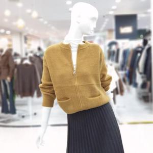 abfz sh06 도톰 투웨이 집업 니트 SLBZZ4Y35K