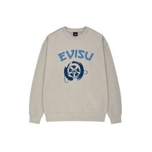 [에비수]페인팅 플라워 맨투맨 티셔츠_EX4UTS903_LE