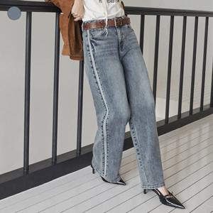 [게스진] 게스진 여성 사이드디테일 뉴 와이드(OP3D5325) OP3D5325