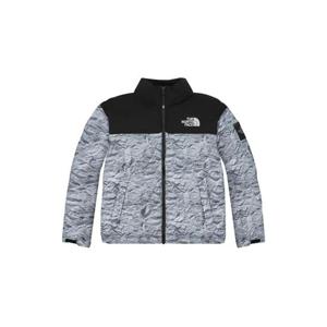 The North Face노스페이스 화이트 라벨 노벨티 눕시 다운 자켓 프린트 화이트 NJ1DN51O