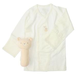 [압소바] 베어디 모달 배냇저고리 딸랑이 세트 A12A10105 A12A1010