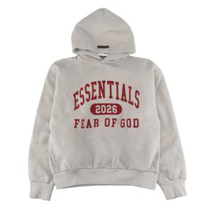 피어오브갓 192HO256862F 기모 클래식 후드티 스모크 그레이