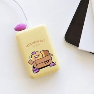 보조배터리 빠때리 휴대폰충전 상자 춘식이 고속충전