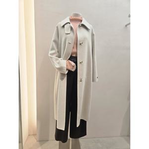 숲  (SBBHC913) 벨티드 등판구스 싱글버튼 핸드메이드 코트