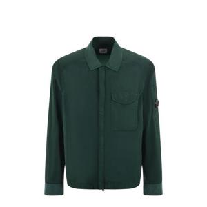 26 SS CP컴퍼니 고글 렌즈 나일론 셔츠 그린 CMOS039A