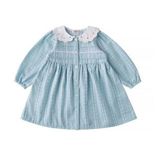 [밍크뮤] 밍크뮤ch 스칼럽플라워카라드레스(백일돌조카선물) (3611540002) 3611540002