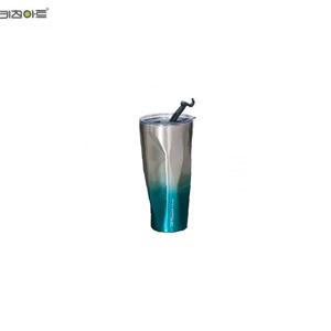 텀블러 아트 스테인 오션 레스 900ml 블루 락 키친