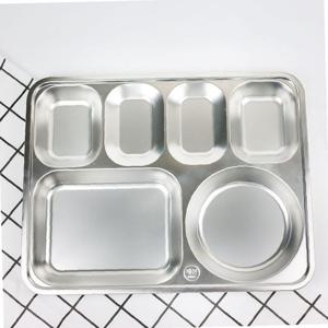 세신 스텐 4찬 식판 가정용 성인 업소용 식당 급식판