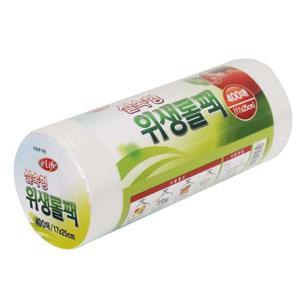 위생롤팩(실속형)17x25x400매 위생롤팩 롤팩 주방용품 롯데롤팩 주방봉투