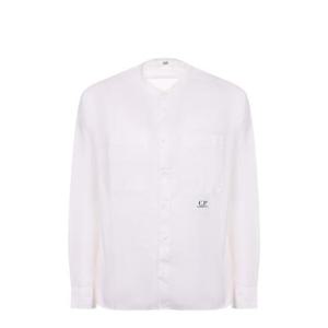 26 SS CP컴퍼니 밴드 칼라 셔츠 화이트 CMSH246A