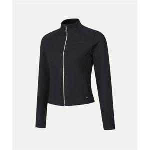 데상트 우먼스 트레이닝 골지 슬림핏 집업 자켓 블랙(SQ322PFT71) SQ322PFT71_BLK0 279401
