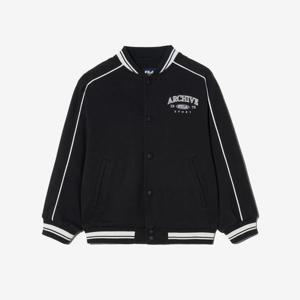 [휠라키즈]캠퍼스 바시티 자켓. (FK2JKH1304X_BLK)