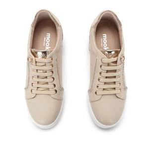 [무크]여성 밴드형 히든키높이 스니커즈 422303 AP 베이지a