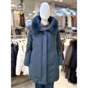 조이너스 세이브존01 폭스퍼 후드 덕 하프 패딩 점퍼 JAEW1WIH390