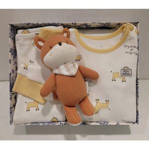 [쇼콜라] 쇼콜라 조랑말슬림상하여우애착인형세트 (TNPRXS589C)공용봄가을실내복출산백일돌선물 TNPRXS589C