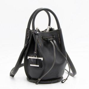 TOD S 토즈 버즈 미니 버킷 백 (XBWBUZK0100UPP B999) (XBWBUZK0100UPPB999)