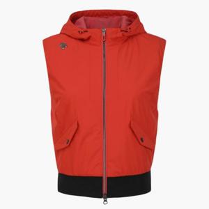 데상트골프베스트 JQS DQ12WFWV21-RRDG [ACMT] 여성 우븐 베스트 / Racing Red