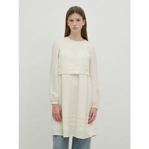 [올리브데올리브] (올리브데올리브)OE5AO8160 요루 뷔스티에 레이어드 원피스 셋업 OE5AO816