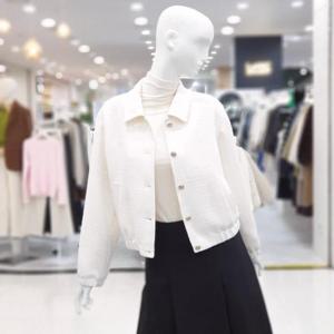 abfz sh06 카라 캐쥬얼 트위드 자켓 SLBHA1J10B