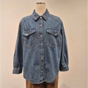 [비지트인뉴욕]웨스턴 데님 셔츠VC3LS25