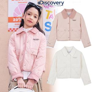 디스커버리키즈 DKPD15061 여아 패디드 퀄팅 점퍼
