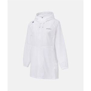 데상트 우먼스 시어 롱 바람막이 화이트(SQ122PWB32) SQ122PWB32_WHT0 321810