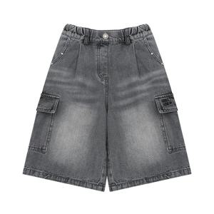 [프렌치캣] 프렌치캣5 주니어 티파니 그레이데님버뮤다바지 (T61KBP040) T61KBP040