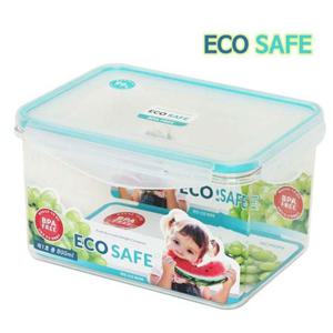 신선에코락밀폐용기1호_중_800ml 투명밀폐용기 반찬통 김치통 플라스틱용기 트라이탄용기