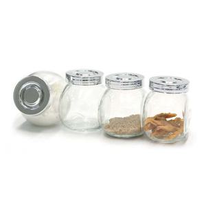 이케아 RAJTAN 라이탄 유리 양념통 150ml 4개