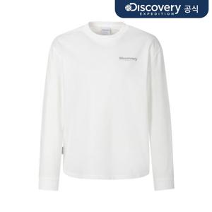 [디스커버리] 여성 스몰로고 긴팔티셔츠 (WHITE) DWRL46061-WHS