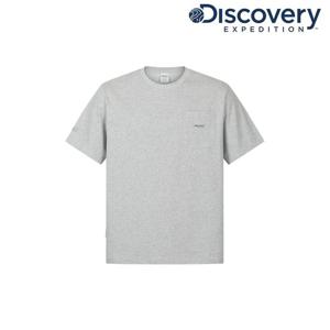 [디스커버리] 유니 헤비웨이트 포켓 반팔티셔츠 DXRS5U063-MGS
