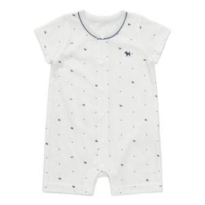 [블루독베이비] 26 SS(NY)BI뱀부메쉬반팔우주복(4637004101)신생아 출산 백일  조카 여름 선물 유아 아가옷 4637004101