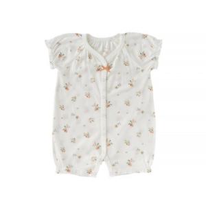 (밍크뮤10) (WH)버드플라워인견반팔우주복 (36370041170)