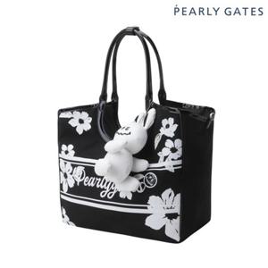 사은품증정 여성 플로럴 패턴 쇼퍼백&바니 볼 파우치 521E1BG201BK