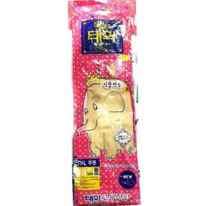 고무장갑(태화 뉴특대 XL 아이보리) 고무장갑 랩 솔