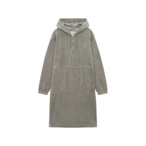 노르디스크 NORDISK 저지 기모 코듀로이 후디 원피스 - W_Grey OWW25W02C5 342866