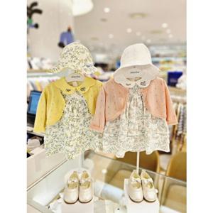 [압소바] 릴 가디건 원피스 모자 구두 3종 2벌세트 26년봄신상 (A9A125101) A9A12510