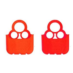 대코 실리콘수전수세미걸이2구 다용도수납 수세미수납