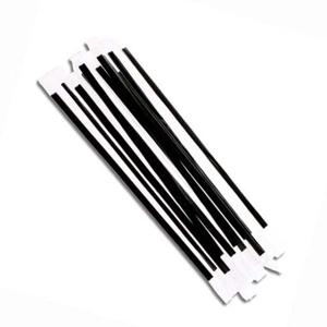 테이크아웃 커피스틱 개별 비닐포장 18cm/블랙 1000개