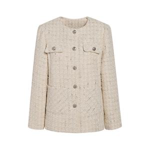 [제이제이 지고트]금사 트위드 미틀 하프자켓 GS3N0JK301